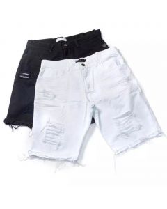 KIT 2 BERMUDA JEANS MASCULINA