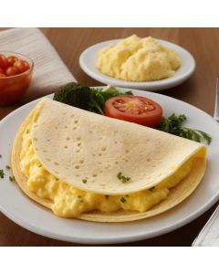 Omelete com Creme de Queijo